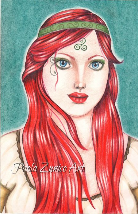 Celtic Queen by Paola Zunico